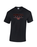 Rose Hill HS Golf Design - Cotton T-Shirt