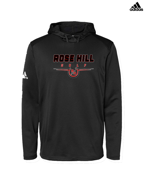 Rose Hill HS Golf Design - Mens Adidas Hoodie