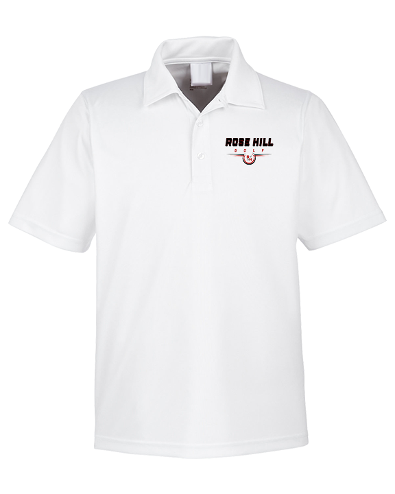 Rose Hill HS Golf Design - Mens Polo