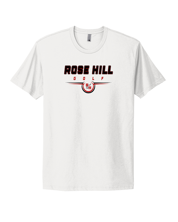 Rose Hill HS Golf Design - Mens Select Cotton T-Shirt