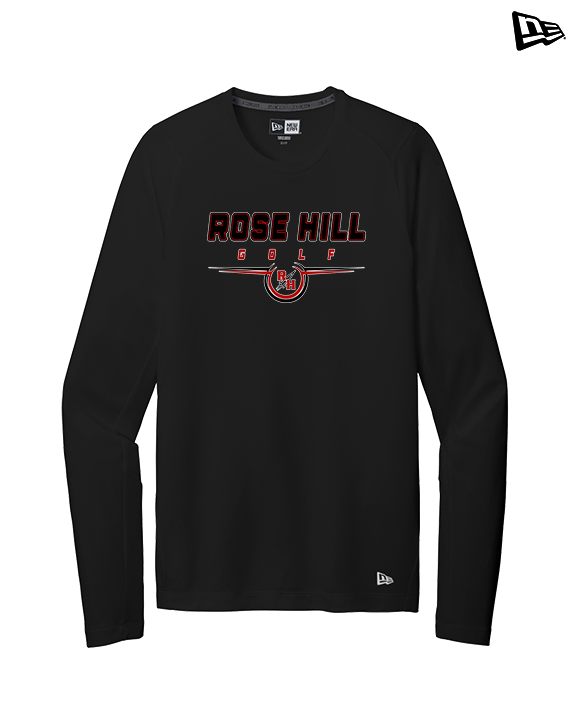 Rose Hill HS Golf Design - New Era Performance Long Sleeve