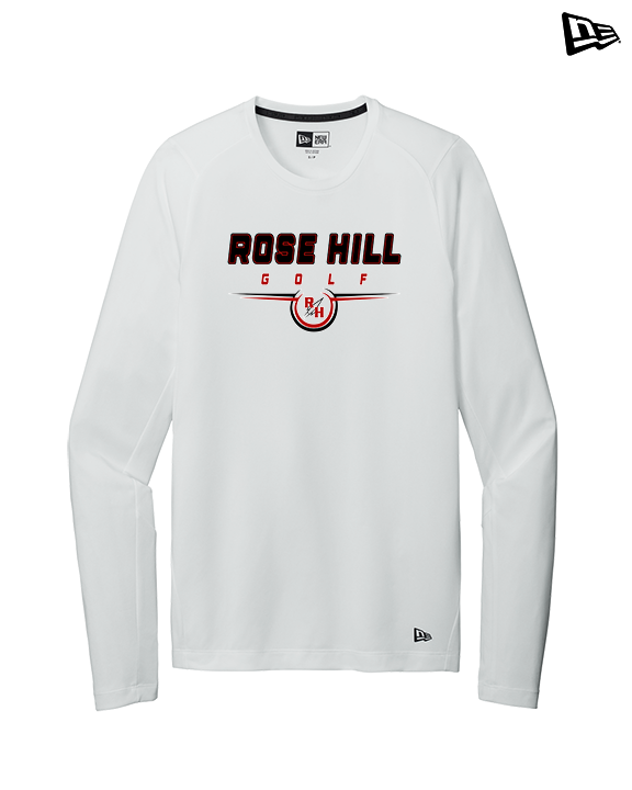 Rose Hill HS Golf Design - New Era Performance Long Sleeve