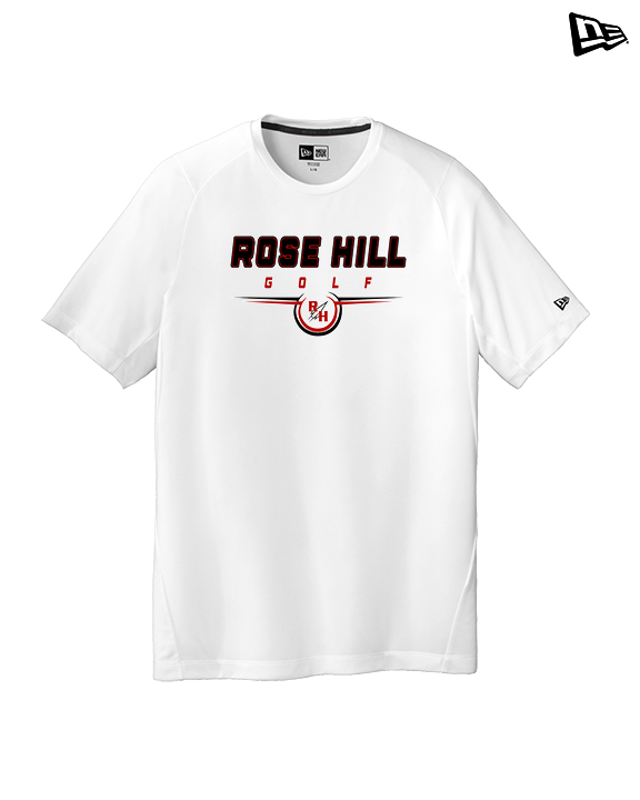 Rose Hill HS Golf Design - New Era Performance Shirt