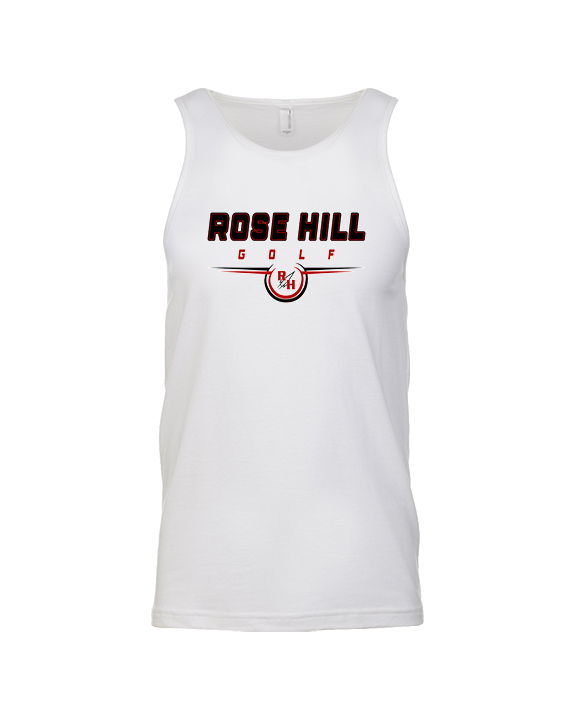 Rose Hill HS Golf Design - Tank Top