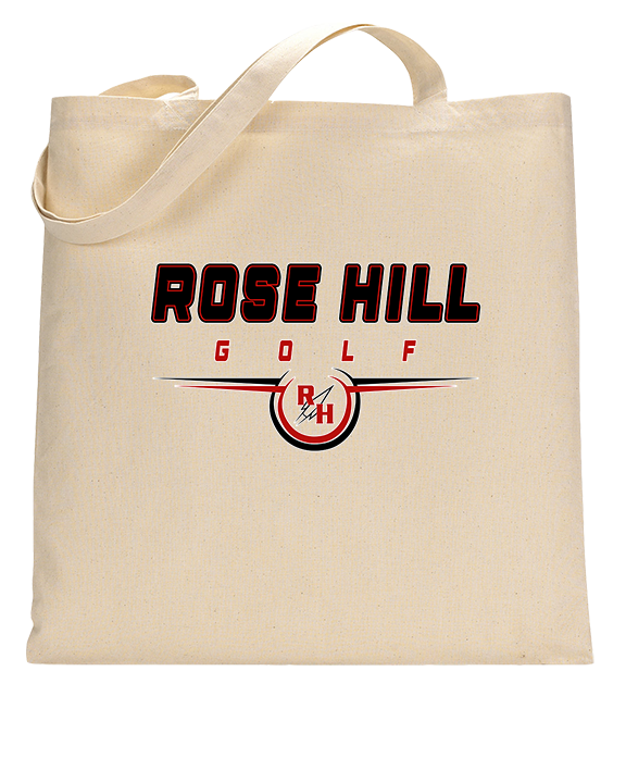 Rose Hill HS Golf Design - Tote