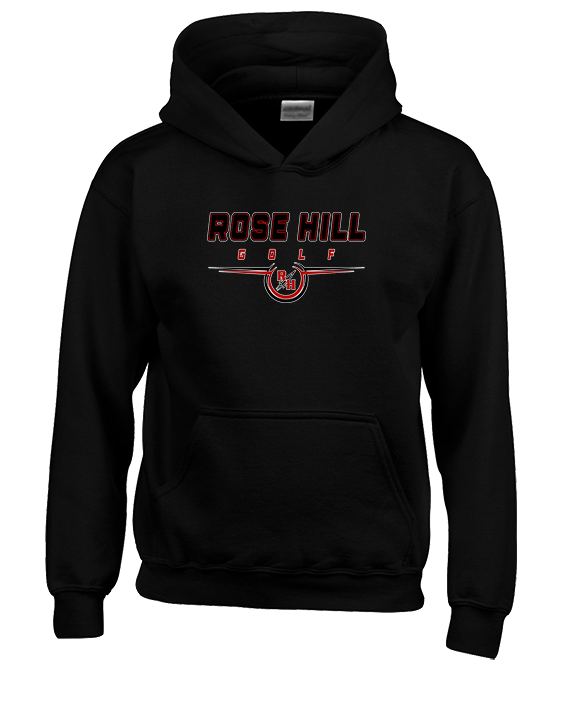 Rose Hill HS Golf Design - Unisex Hoodie