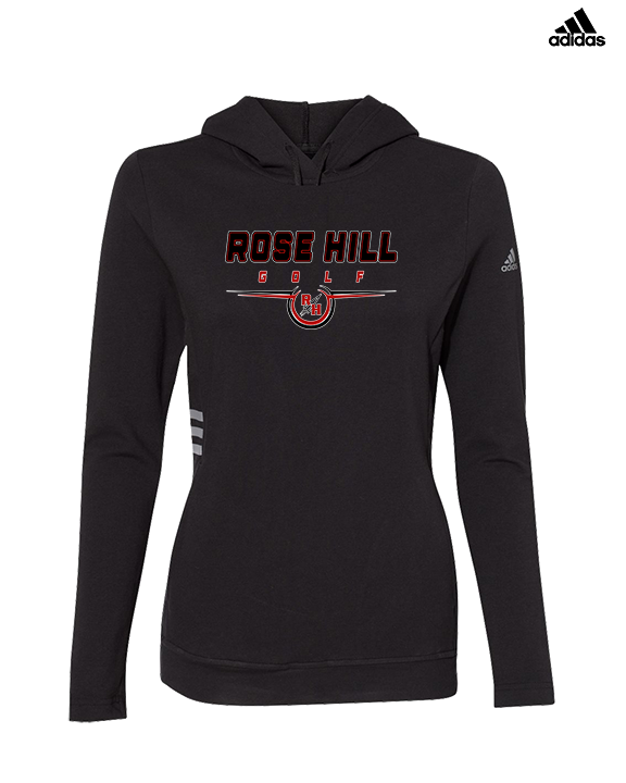 Rose Hill HS Golf Design - Womens Adidas Hoodie