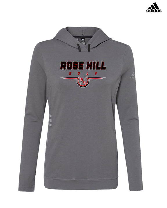 Rose Hill HS Golf Design - Womens Adidas Hoodie