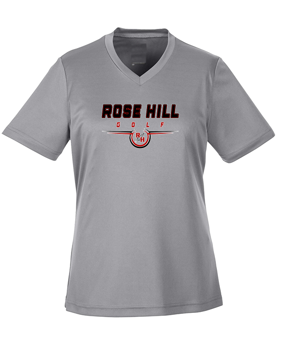 Rose Hill HS Golf Design - Womens Performance Shirt