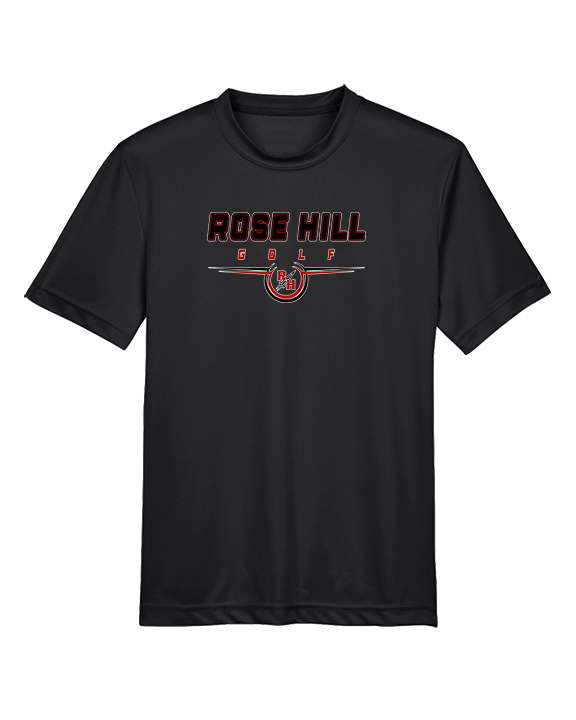 Rose Hill HS Golf Design - Youth Performance Shirt
