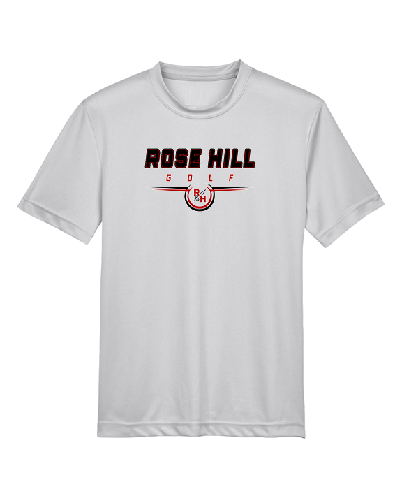 Rose Hill HS Golf Design - Youth Performance Shirt