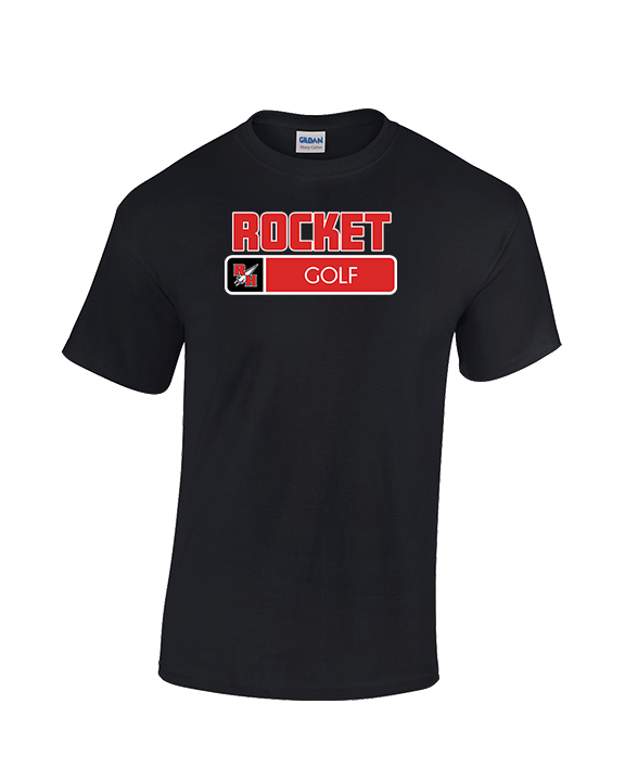 Rose Hill HS Golf Pennant - Cotton T-Shirt