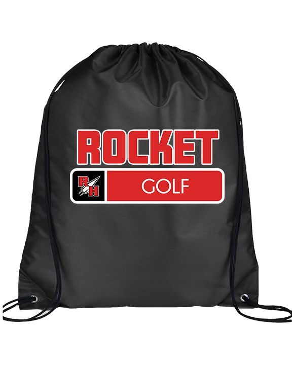 Rose Hill HS Golf Pennant - Drawstring Bag