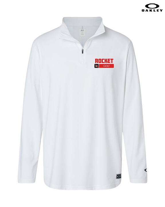 Rose Hill HS Golf Pennant - Mens Oakley Quarter Zip