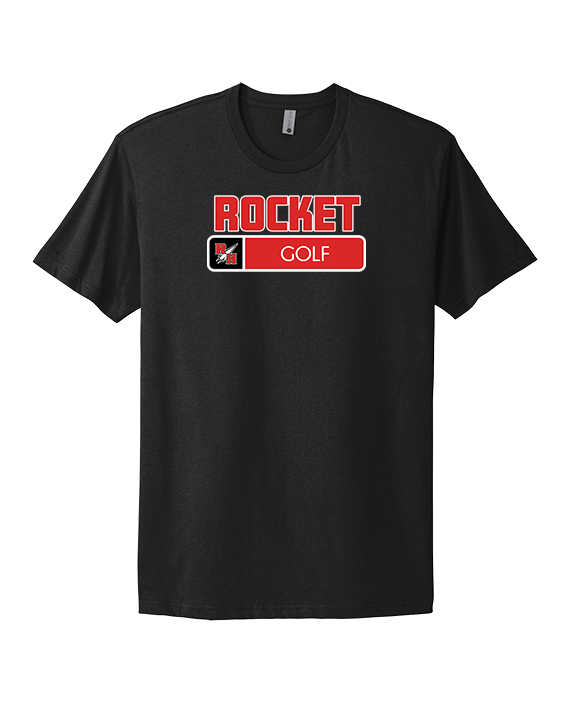 Rose Hill HS Golf Pennant - Select Cotton T-Shirt