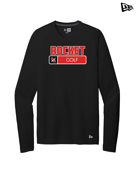 Rose Hill HS Golf Pennant - New Era Long Sleeve Crew