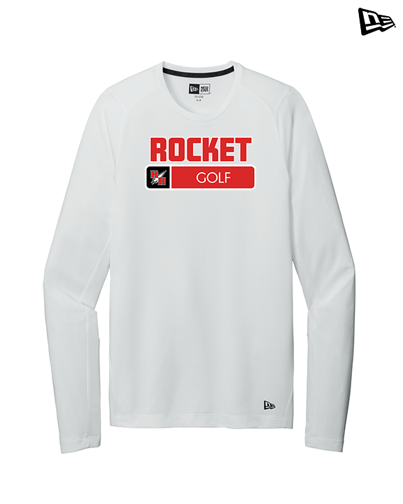 Rose Hill HS Golf Pennant - New Era Long Sleeve Crew