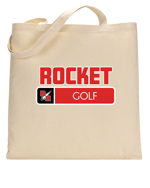 Rose Hill HS Golf Pennant - Tote Bag