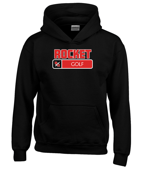 Rose Hill HS Golf Pennant - Cotton Hoodie