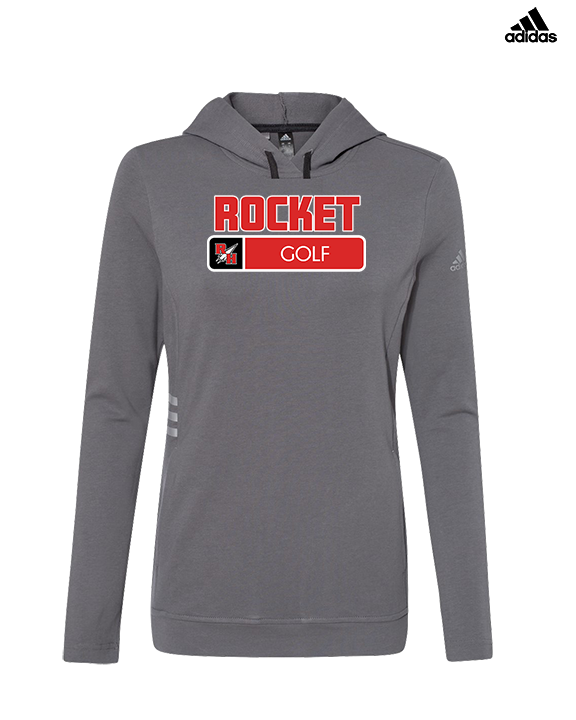 Rose Hill HS Golf Pennant - Womens Adidas Hoodie