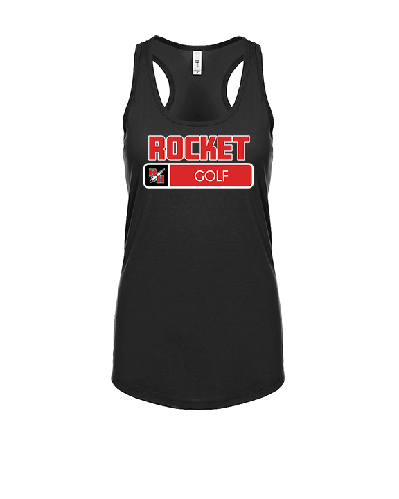 Rose Hill HS Golf Pennant - Womens Tank Top