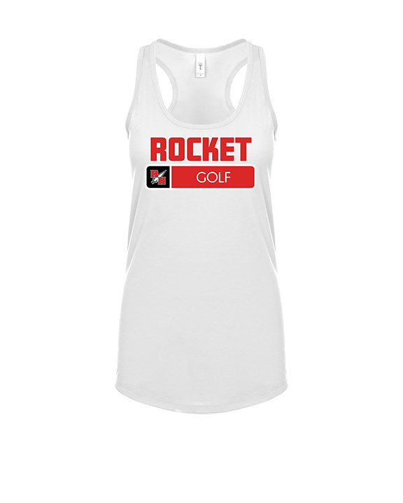 Rose Hill HS Golf Pennant - Womens Tank Top