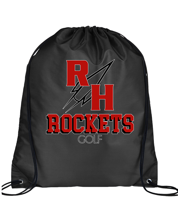 Rose Hill HS Golf Shadow - Drawstring Bag