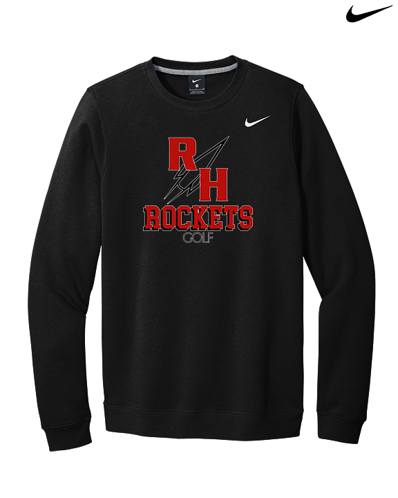 Rose Hill HS Golf Shadow - Mens Nike Crewneck