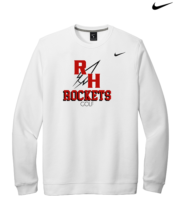 Rose Hill HS Golf Shadow - Mens Nike Crewneck