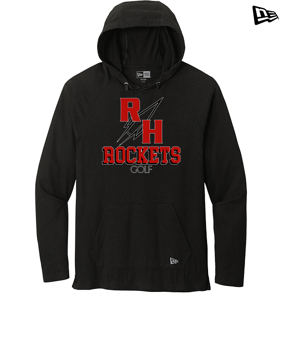 Rose Hill HS Golf Shadow - New Era Tri-Blend Hoodie