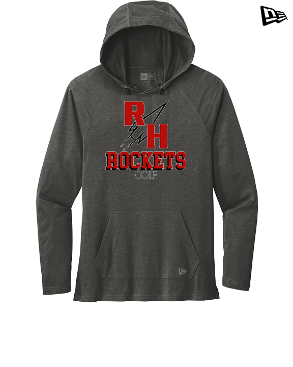 Rose Hill HS Golf Shadow - New Era Tri-Blend Hoodie