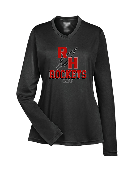 Rose Hill HS Golf Shadow - Womens Performance Longsleeve