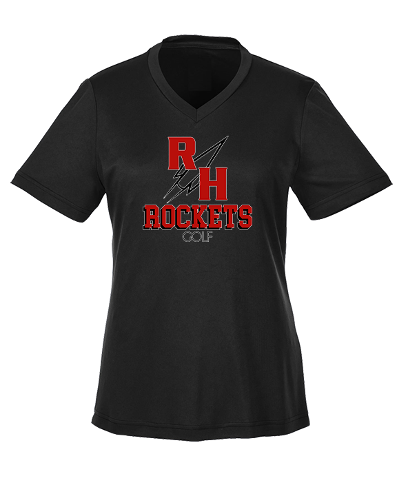 Rose Hill HS Golf Shadow - Womens Performance Shirt