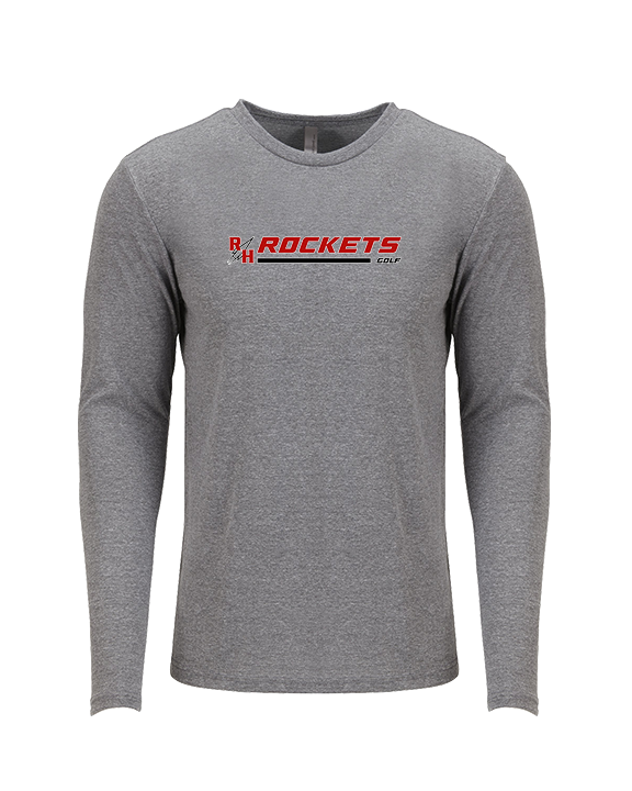 Rose Hill HS Golf Switch - Tri - Blend Long Sleeve