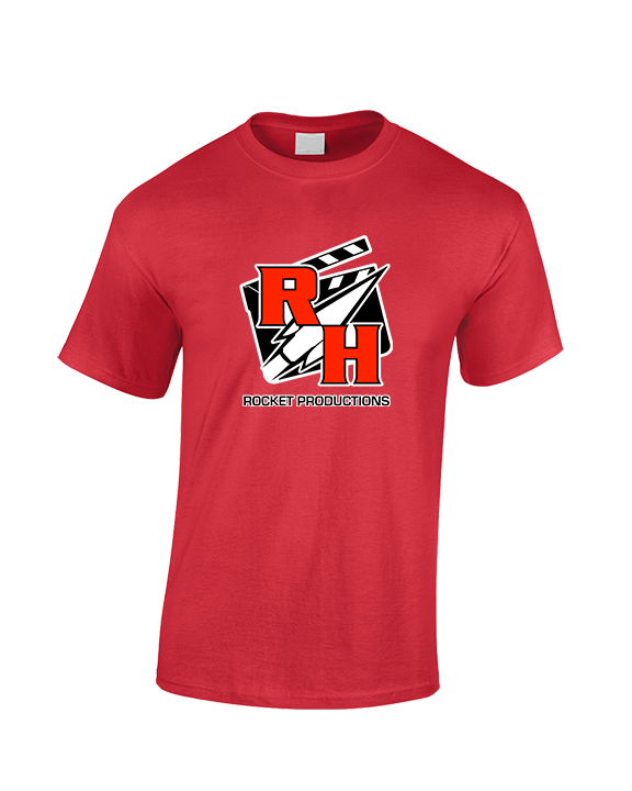 Rose Hill HS Rocket Productions - Cotton T-Shirt