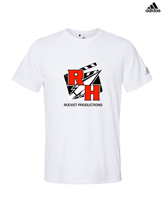 Rose Hill HS Rocket Productions - Mens Adidas Performance Shirt