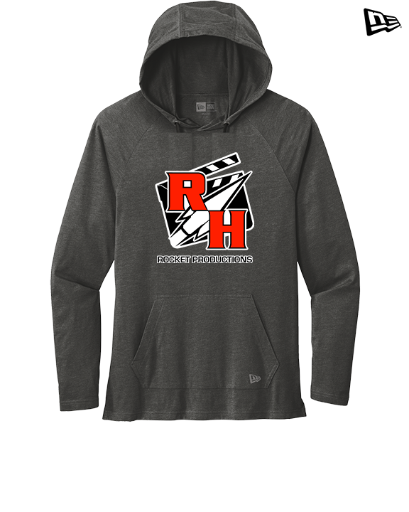 Rose Hill HS Rocket Productions - New Era Tri-Blend Hoodie