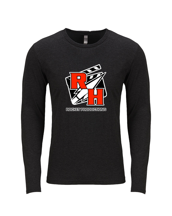 Rose Hill HS Rocket Productions - Tri-Blend Long Sleeve