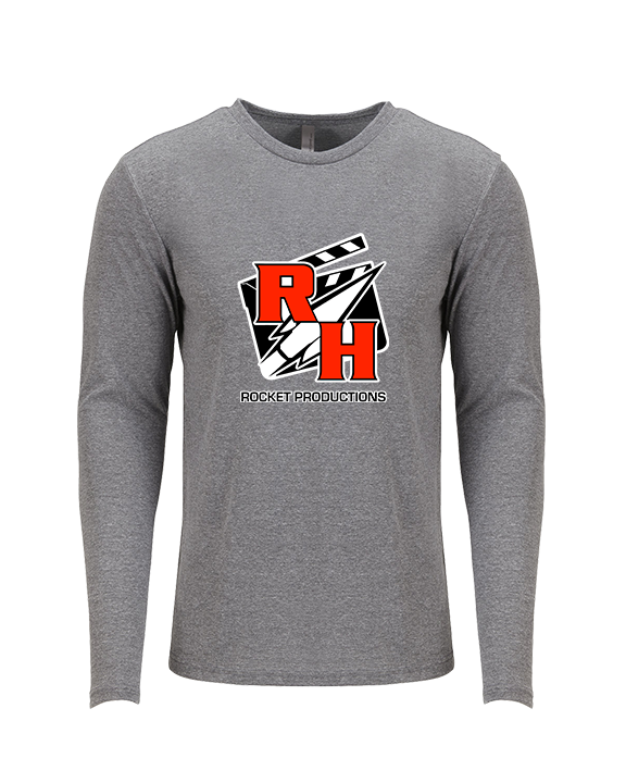 Rose Hill HS Rocket Productions - Tri-Blend Long Sleeve