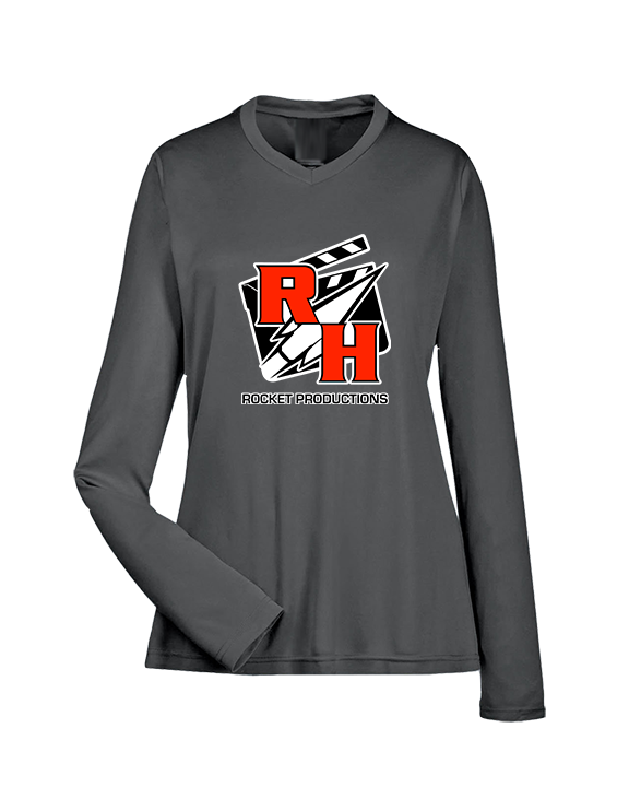 Rose Hill HS Rocket Productions - Womens Performance Longsleeve