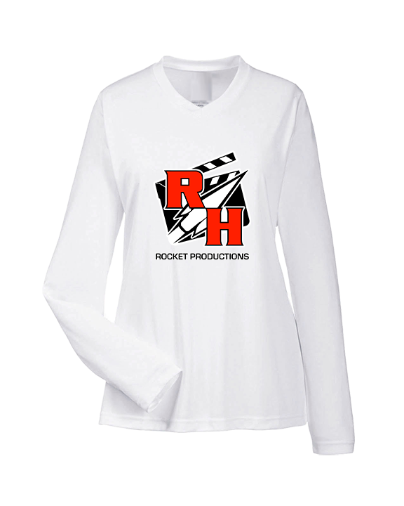 Rose Hill HS Rocket Productions - Womens Performance Longsleeve