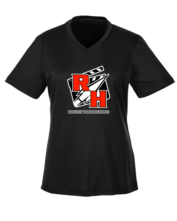 Rose Hill HS Rocket Productions - Womens Performance Shirt