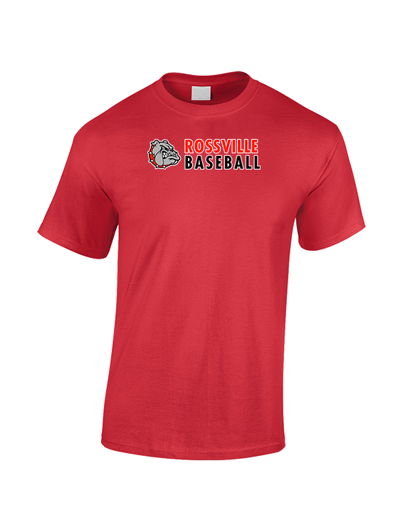 Rossville Dawgs 9U Baseball Basic - Cotton T-Shirt