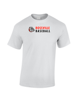 Rossville Dawgs 9U Baseball Basic - Cotton T-Shirt