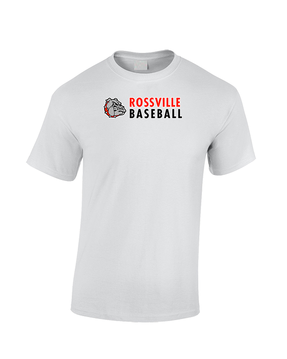 Rossville Dawgs 9U Baseball Basic - Cotton T-Shirt