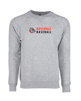 Rossville Dawgs 9U Baseball Basic - Crewneck Sweatshirt