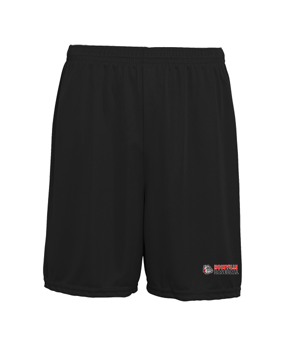 Rossville Dawgs 9U Baseball Basic - Mens 7inch Training Shorts