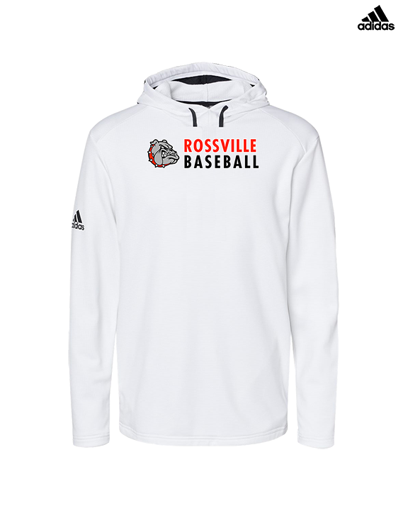 Rossville Dawgs 9U Baseball Basic - Mens Adidas Hoodie