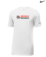 Rossville Dawgs 9U Baseball Basic - Mens Nike Cotton Poly Tee