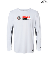 Rossville Dawgs 9U Baseball Basic - Mens Oakley Longsleeve